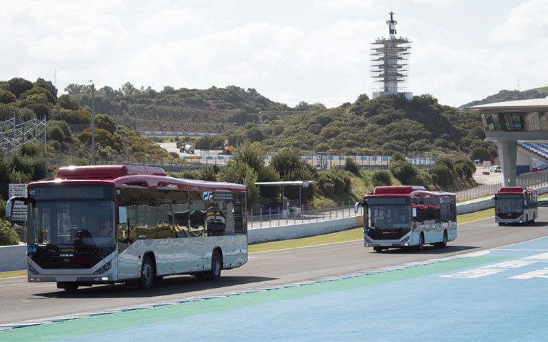 Otros nueve autobuses urbanos ‘de estreno’ para Jerez