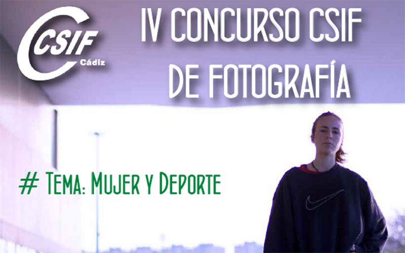 El IV concurso fotográfico de CSIF Cádiz pone el ‘foco’ en la relación entre la mujer y el deporte
