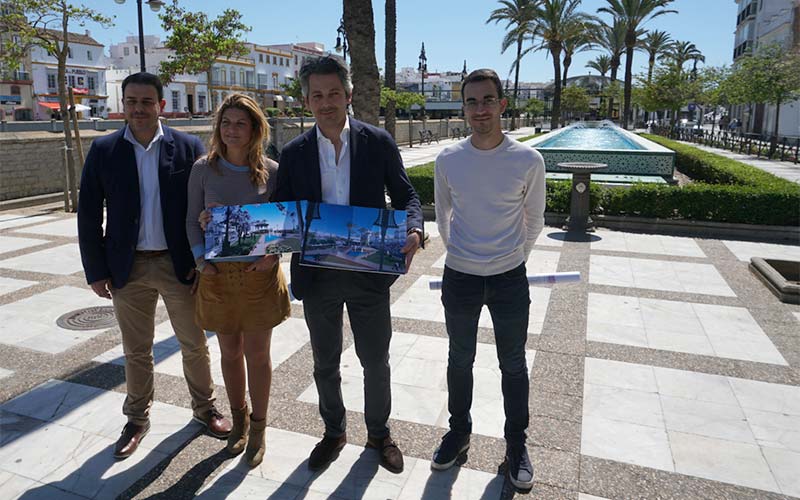 “Recuperar” la “obsoleta” Alameda del Río con un parque urbano: propuesta del PP para “dar vida” al centro chiclanero