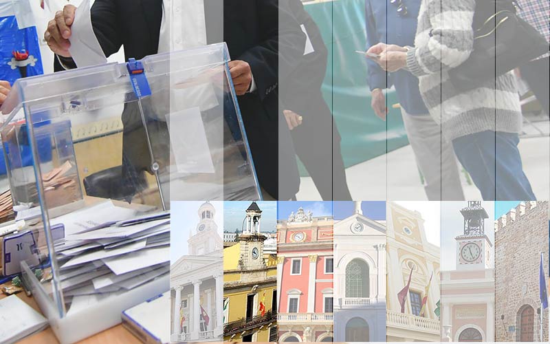 Candidaturas a las elecciones municipales 2019 en Jerez