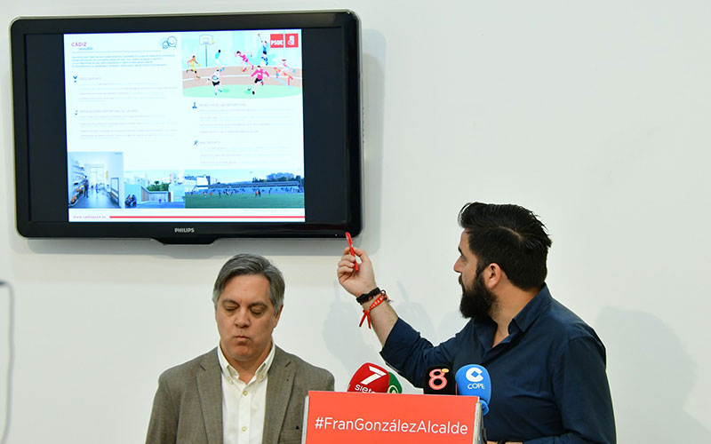 El nuevo pabellón Portillo que promete el PSOE será “el palacio de deportes de Cádiz homologado para competiciones de alto nivel”
