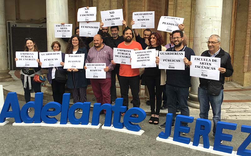 Adelante Jerez se reivindica como “única opción con proyecto y dispuesta a hablar con todo el mundo, poniendo la ciudad por delante”