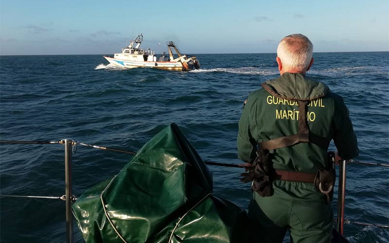 Desarticulada una trama que introducía hachís desde Marruecos utilizando un barco pesquero, y con ‘guardería’ en Chiclana