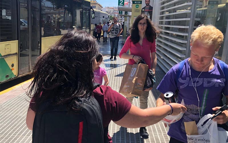 Palmero (IU) aboga por una “remodelación integral” del transporte público en Chiclana: más frecuencia y llegar a todo el extrarradio