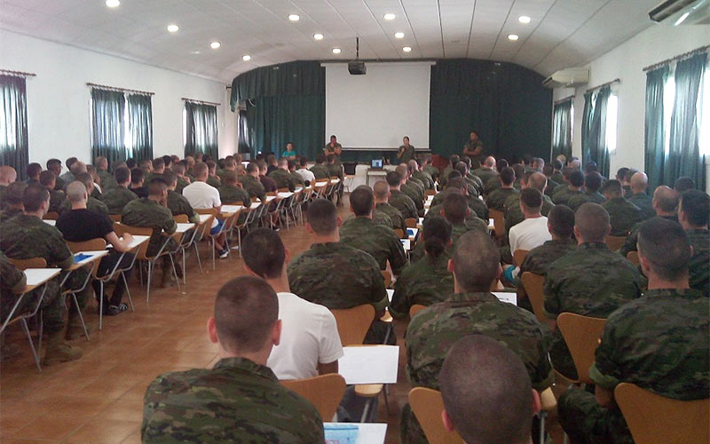 El Cefot-2 de Camposoto acoge a un nuevo ‘batallón’ de aspirantes a militar profesional: 808 hombres y 63 mujeres
