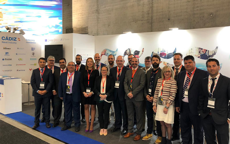 Empresas de la Bahía gaditana se ‘unen’ para exhibir al mundo su potencial dentro del sector naval en la Nor-Shipping de Oslo