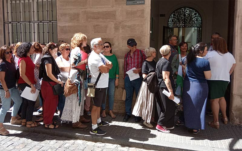 Nueva protesta contra una Junta que “se ha quitado la máscara”: por el “blindaje” de la educación pública en Cádiz y la revisión de conciertos