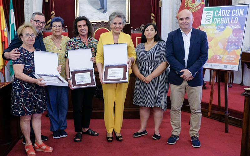 “Si Cádiz presume de historia, lucha y memoria es gracias a personas como Manolita Chen, José García Fernández y Juan Bellido Ríos”