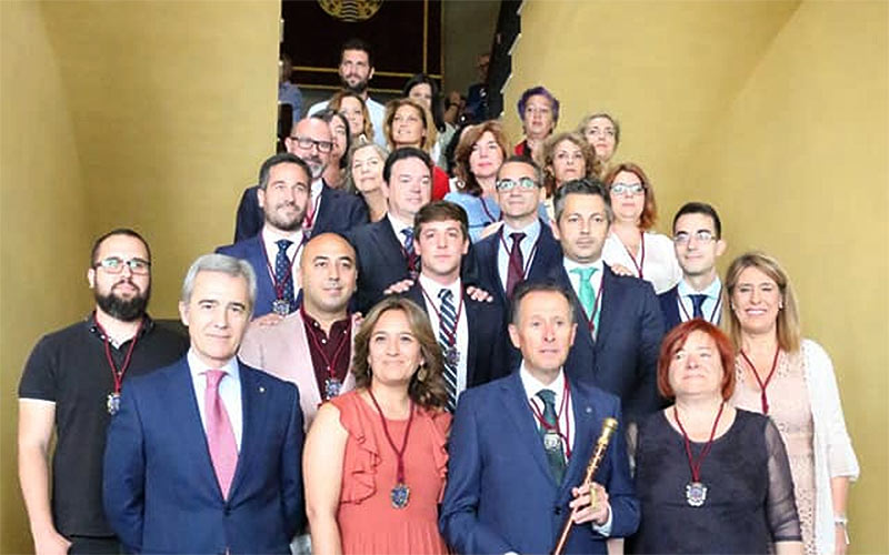 González, Verdier, Palmero y Sánchez, los nombres fuertes en el flamante tripartito chiclanero liderado por el socialista Román