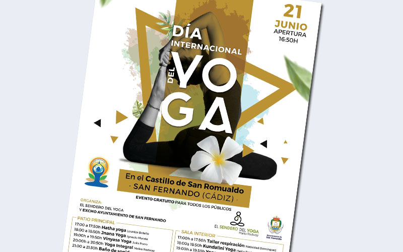 La Isla ‘celebra’ con un jornada de puertas abiertas en el castillo de San Romualdo el Día Internacional del Yoga