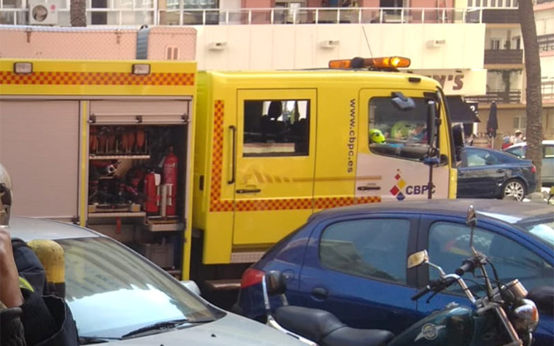 Choque frontal en la avenida, con tres heridos