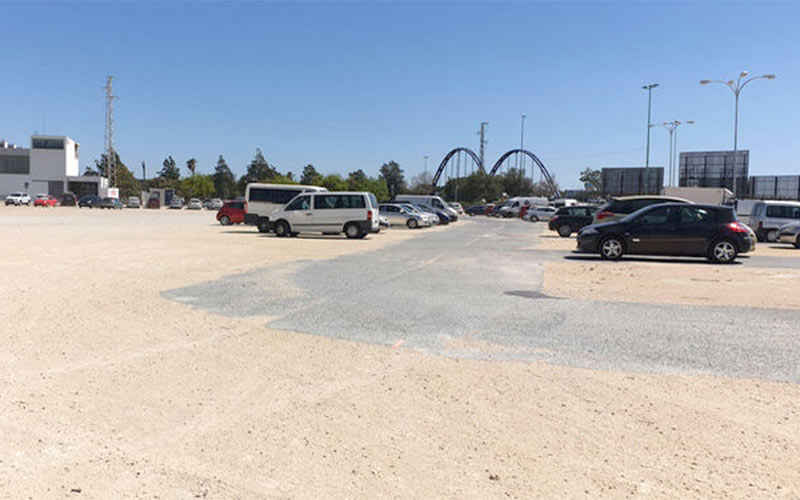 La Longuera y Urbisur contarán en dos meses con casi 1.000 plazas de aparcamientos gratuitos, asfaltados y señalizados