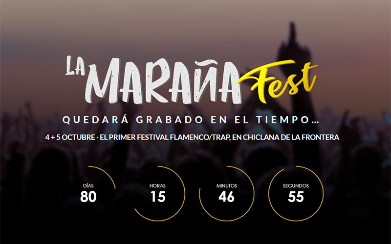La Maraña Fest se anuncia para octubre en Chiclana sin tener hoy día ningún tipo de permiso ni colaboración municipal