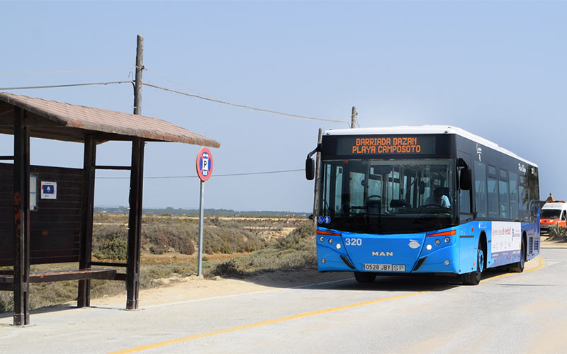 El PP plantea que el autobús a la playa de Camposoto sea “gratis” para los isleños: “se fomenta el transporte público y el empadronamiento”