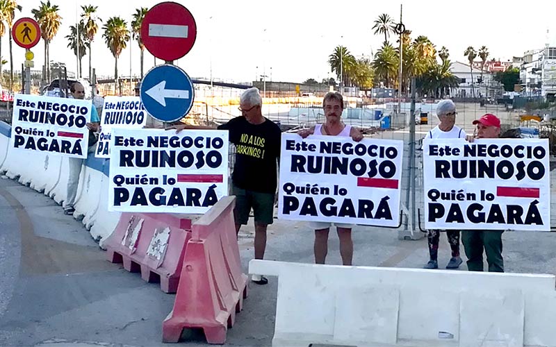 El parking de Pozos Dulces está al 43% de ejecución tras más de tres años de obras; “¿se terminará algún día?”, pregunta el Foro Social
