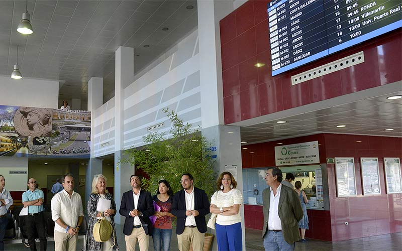 Listas diversas mejoras en la estación de autobuses de Jerez