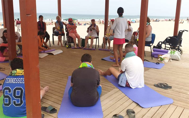 La Barrosa y Sancti Petri también presumen de ser ‘playas inclusivas’