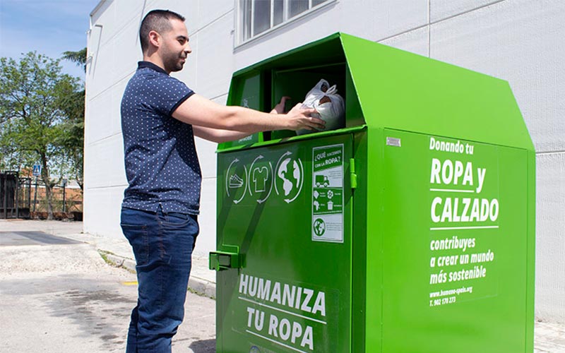 Humana “recupera” en el primer semestre más de 45 toneladas de ropa usada en la provincia de Cádiz “con un fin social y ambiental”