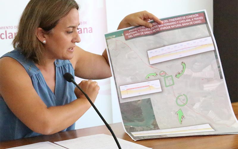 Pendiente la concesión del dominio público marítimo terrestre para avanzar en la conexión entre Chiclana y La Isla por el Parque Natural