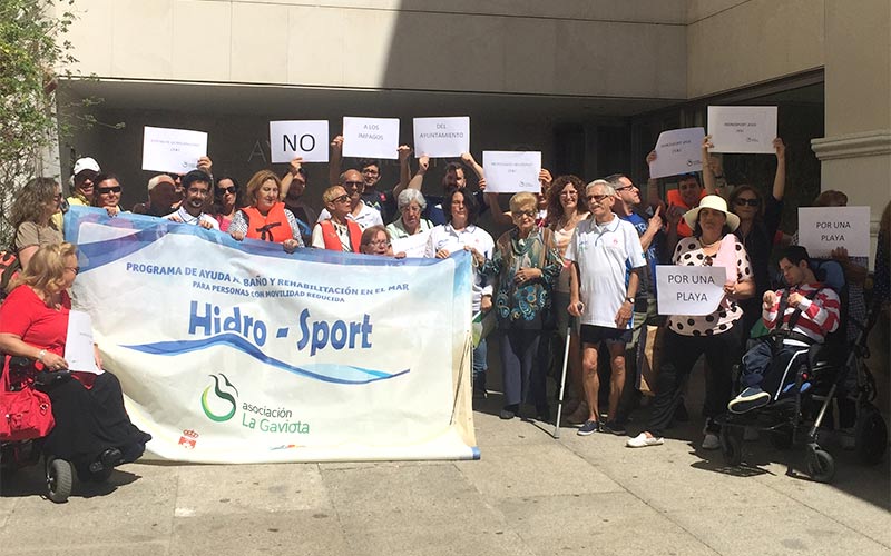 La Gaviota, defraudada con los gobiernos portuenses saliente y actual, sigue sin contar con las subvenciones para el programa Hidrosport