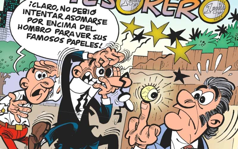‘Mortadelo y Filemón. El tesorero’