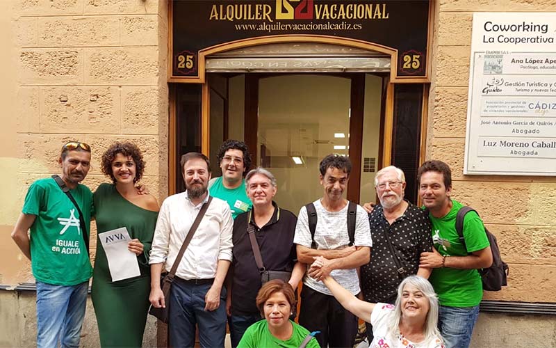 Apartamentos turísticos de Cádiz destinarán la mitad de sus ingresos del 28 de septiembre a la labor de Iguales en Acción con los sintecho