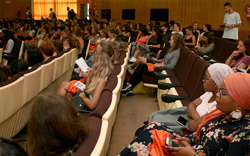 Más de 630 estudiantes erasmus y visitantes, de hasta 37 países, cursan este primer semestre entre los cuatro campus de la UCA
