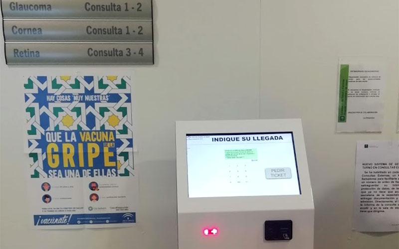 Nuevo sistema de gestión de turnos en Consultas Externas del Hospital de Jerez para “reforzar la confidencialidad del paciente”
