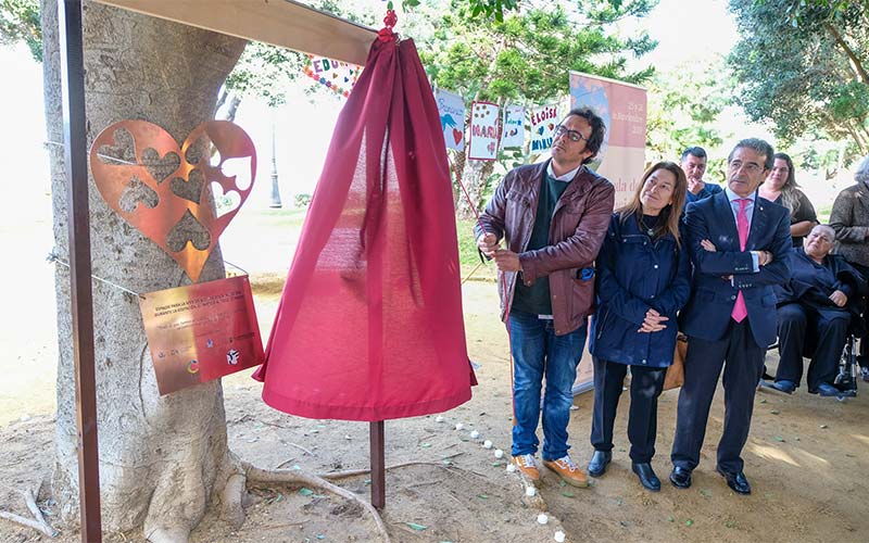 El Parque Genovés reserva un espacio en memoria de niños fallecidos durante la gestación, el parto o a los pocos días de nacer