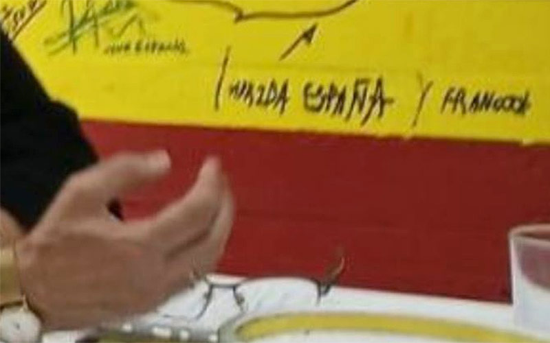 “Enaltecimiento del franquismo” en la sede del PP roteño