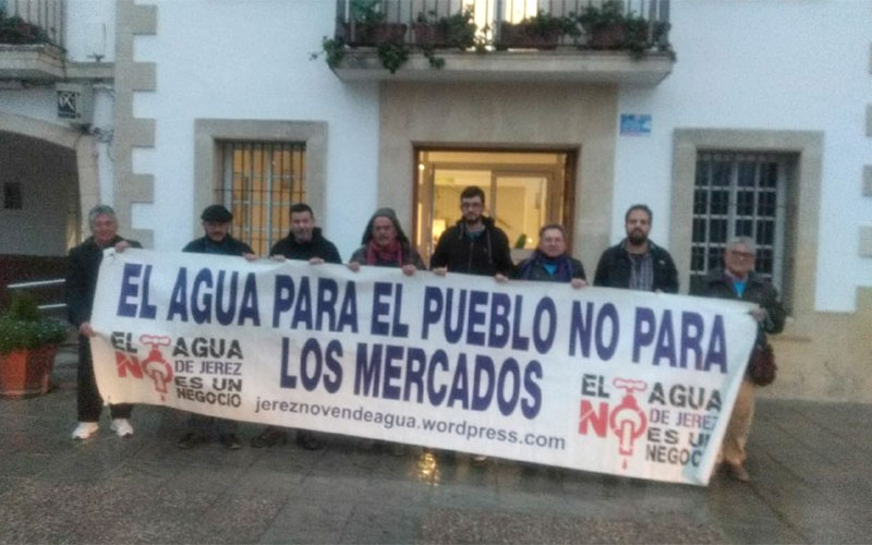 Las ELAs jerezanas de Estella y Guadalcacín dan vía libre a la privatización del agua “con premeditación y alevosía”