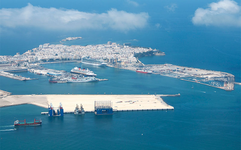 Concasa espera comenzar su ‘mudanza’ hasta la nueva terminal de contenedores de Cádiz ya pavimentada a partir del último trimestre