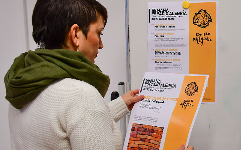 Semana de actividades socioculturales en el Espacio Alegría