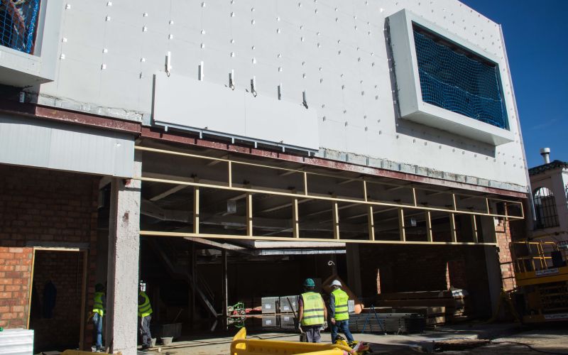 Las obras “a buen ritmo” del Museo Camarón, listas en abril
