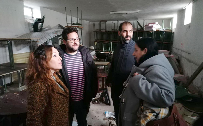 Fernández urge a la Diputación una reunión para abordar la situación del “abandonado” colegio La Institución