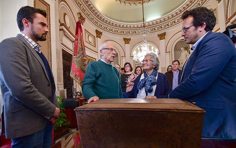 Alfonso López Quera, fusilado por el franquismo en Cádiz, “ha dejado de ser una figura abstracta para pasar a ser historia de la familia”