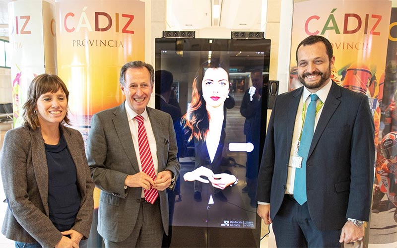 El aeropuerto de Jerez estrena un asistente virtual de información