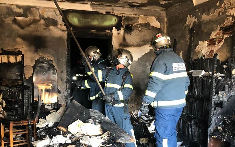 Fallece un matrimonio en el incendio de su casa en San Fernando