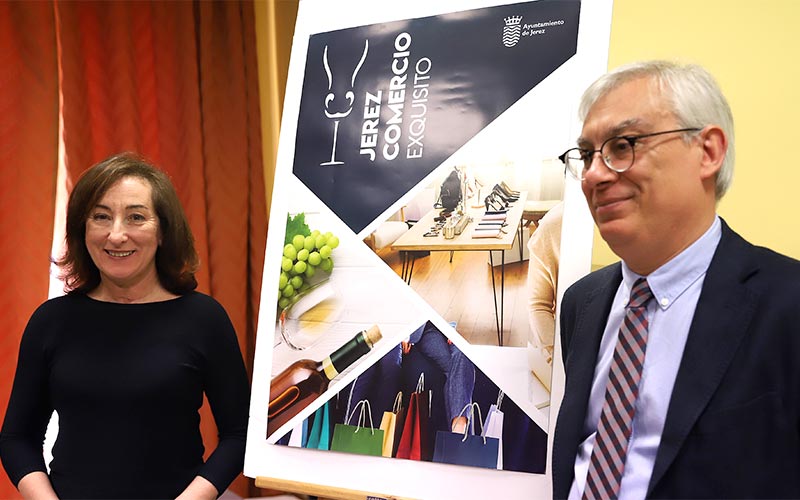 En marcha una campaña para promocionar “los valores y la calidad” del comercio local: el 30% de la actividad empresarial de Jerez