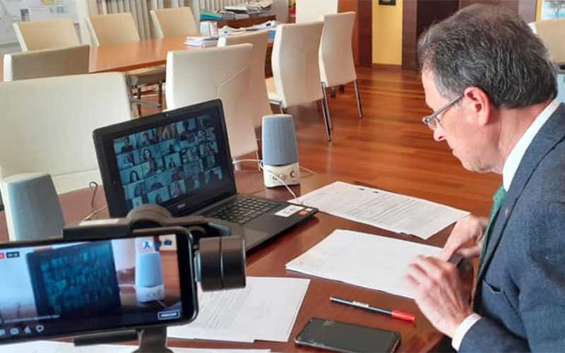 El pleno ordinario de marzo del Ayuntamiento de Chiclana, monográfico alrededor de la crisis del coronavirus y telemático