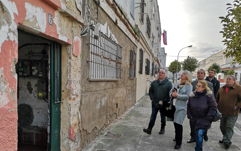 Nuevo paso para que sean realidad obras de rehabilitación que beneficien a 600 viviendas de la barriada jerezana de La Asunción