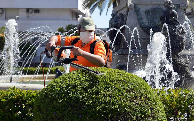 La desescalada se ‘nota’ ya en zonas verdes jerezanas