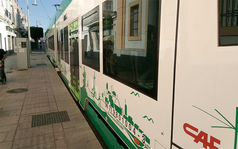 Las pruebas del tranvía de la Bahía de Cádiz recuperarán la intensidad previa al parón por la crisis del coronavirus a finales del mes de mayo