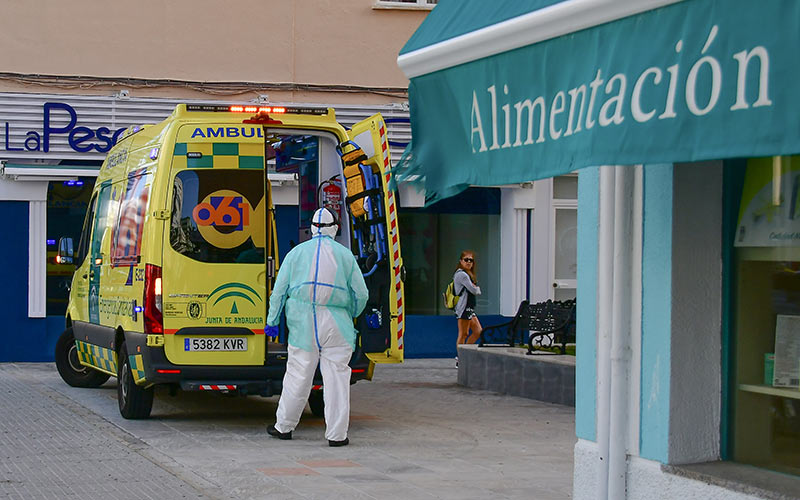 El 061 ha atendido en Cádiz hasta el inicio de la fase 1 casi 6.400 peticiones de asistencia por coronavirus, el 13% de las registradas