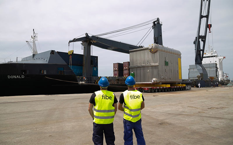 Calderas ‘chiclaneras’ montadas en Puerto Real con destino Vietnam