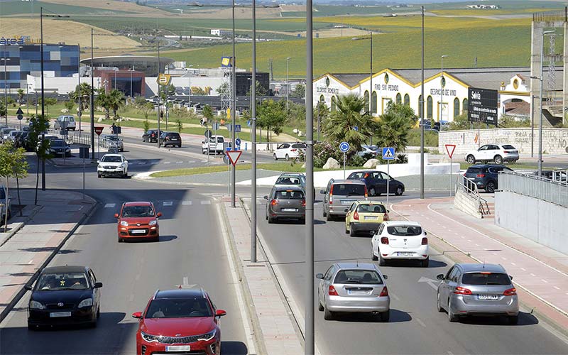 Jerez ‘respira’ mejor durante el confinamiento: el tráfico rodado ha caído una media de un 76% entre el inicio del estado de alarma y junio