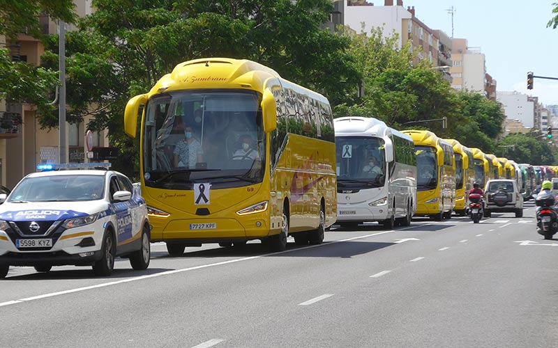 El “desesperado” sector del autobús discrecional pide socorro