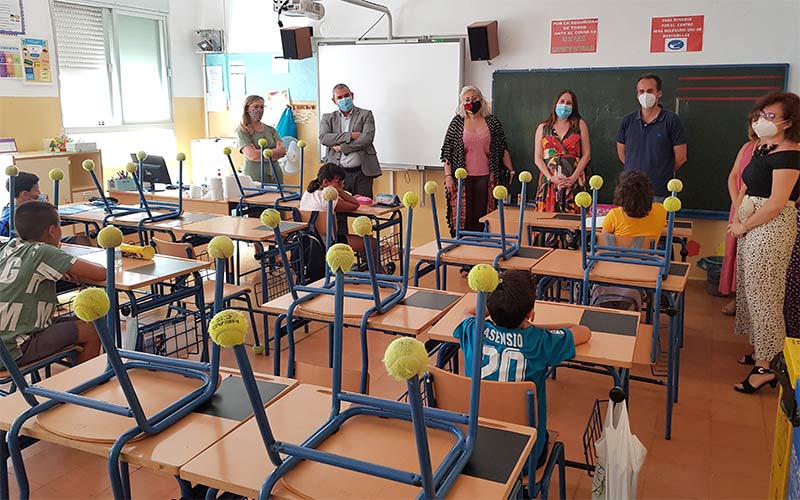 Ni 1.200 alumnos gaditanos de Primaria y Secundaria participa en el cuestionado programa de refuerzo estival, en su edición post Covid-19