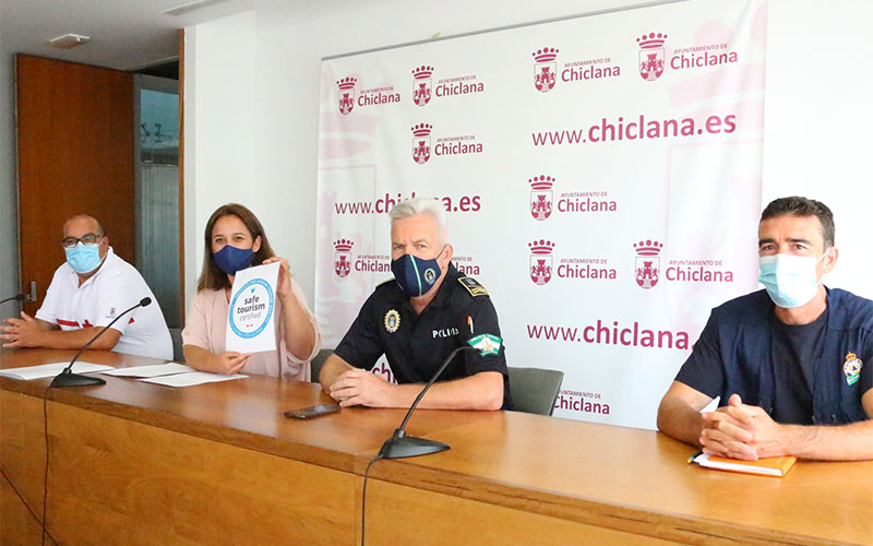 El ‘Safe Tourism Certificate’ avala que Chiclana “es una marca fiable” para los visitantes en la era post-coronavirus