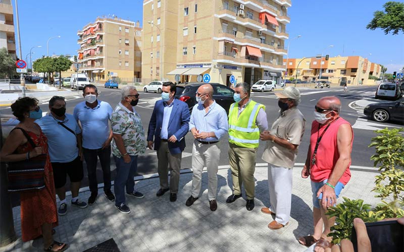Lista la “demandada” rotonda de la avenida de La Libertad, para agilizar el tráfico y evitar accidentes